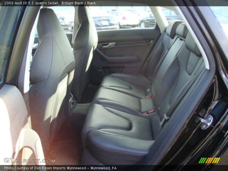 Brilliant Black / Black 2009 Audi S6 5.2 quattro Sedan