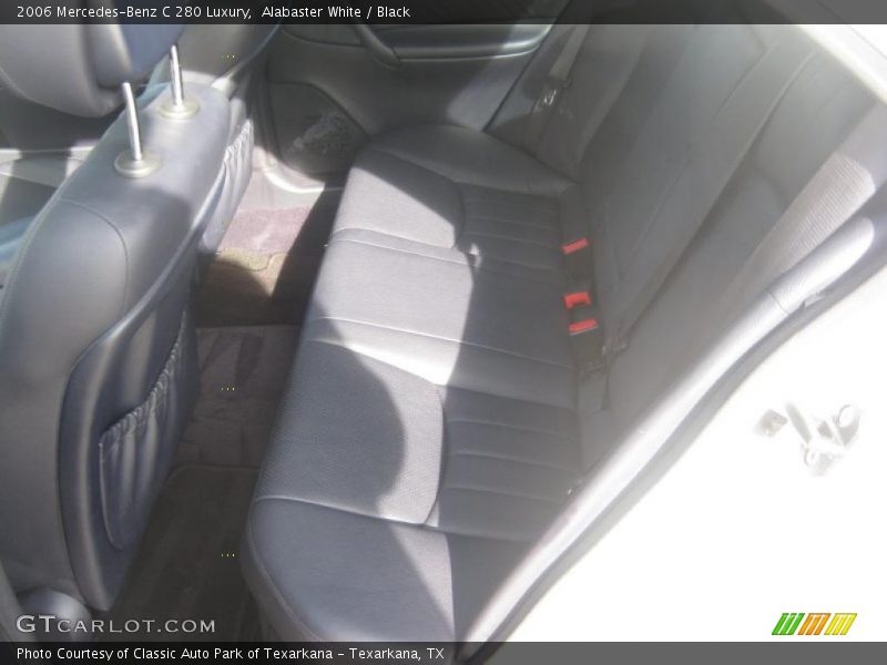Alabaster White / Black 2006 Mercedes-Benz C 280 Luxury