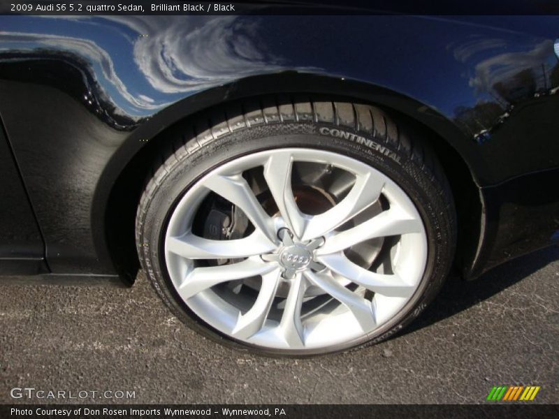 Brilliant Black / Black 2009 Audi S6 5.2 quattro Sedan