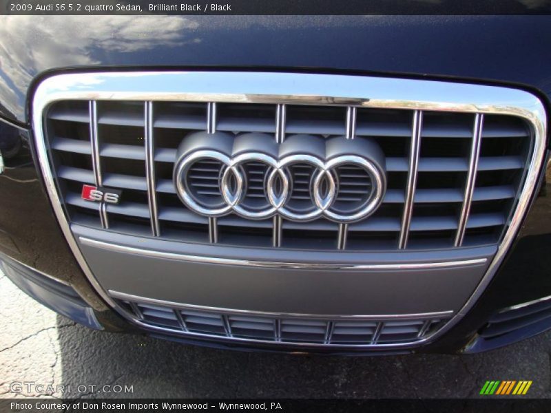 Brilliant Black / Black 2009 Audi S6 5.2 quattro Sedan