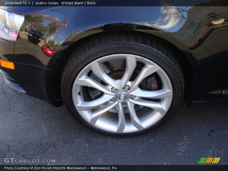 Brilliant Black / Black 2009 Audi S6 5.2 quattro Sedan
