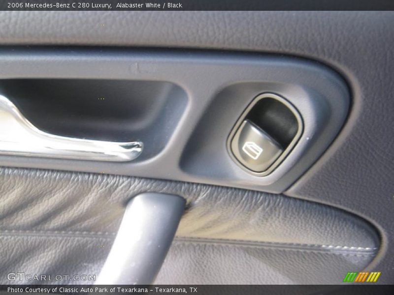 Alabaster White / Black 2006 Mercedes-Benz C 280 Luxury