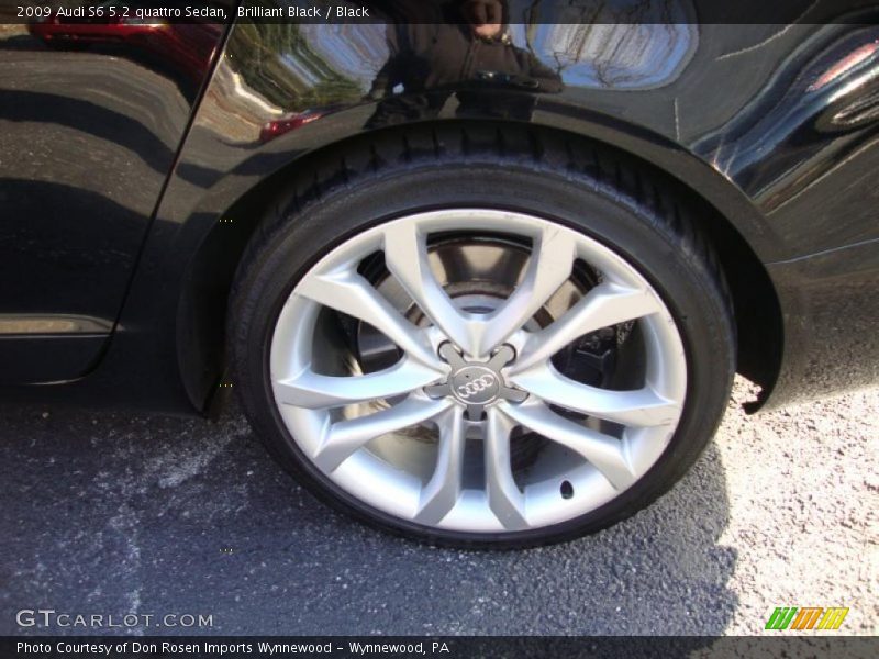 Brilliant Black / Black 2009 Audi S6 5.2 quattro Sedan