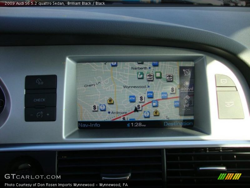Brilliant Black / Black 2009 Audi S6 5.2 quattro Sedan