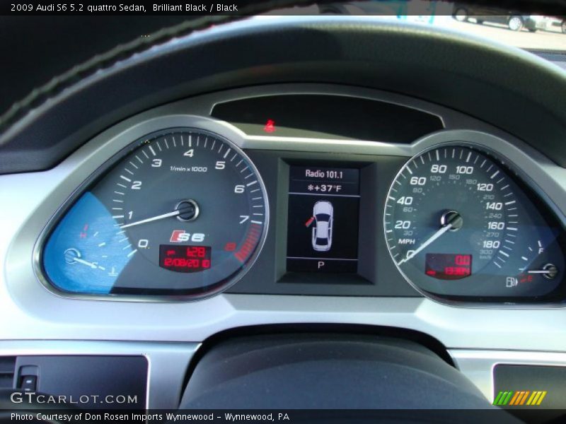 Brilliant Black / Black 2009 Audi S6 5.2 quattro Sedan