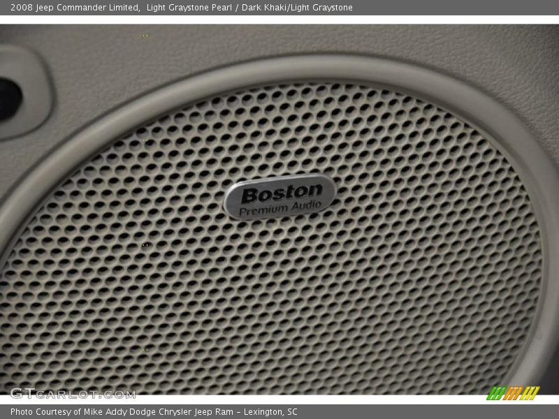 Light Graystone Pearl / Dark Khaki/Light Graystone 2008 Jeep Commander Limited