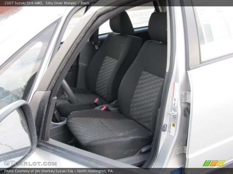  2007 SX4 AWD Black Interior