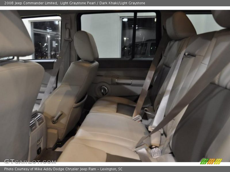 Light Graystone Pearl / Dark Khaki/Light Graystone 2008 Jeep Commander Limited