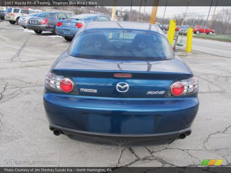 Phantom Blue Mica / Black 2007 Mazda RX-8 Touring