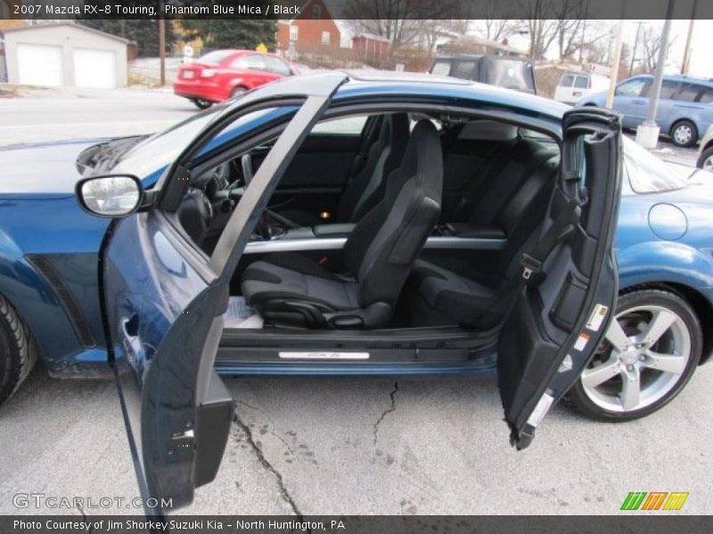 Phantom Blue Mica / Black 2007 Mazda RX-8 Touring