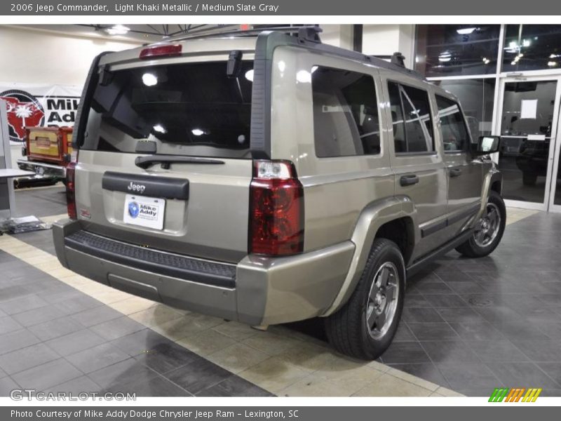 Light Khaki Metallic / Medium Slate Gray 2006 Jeep Commander