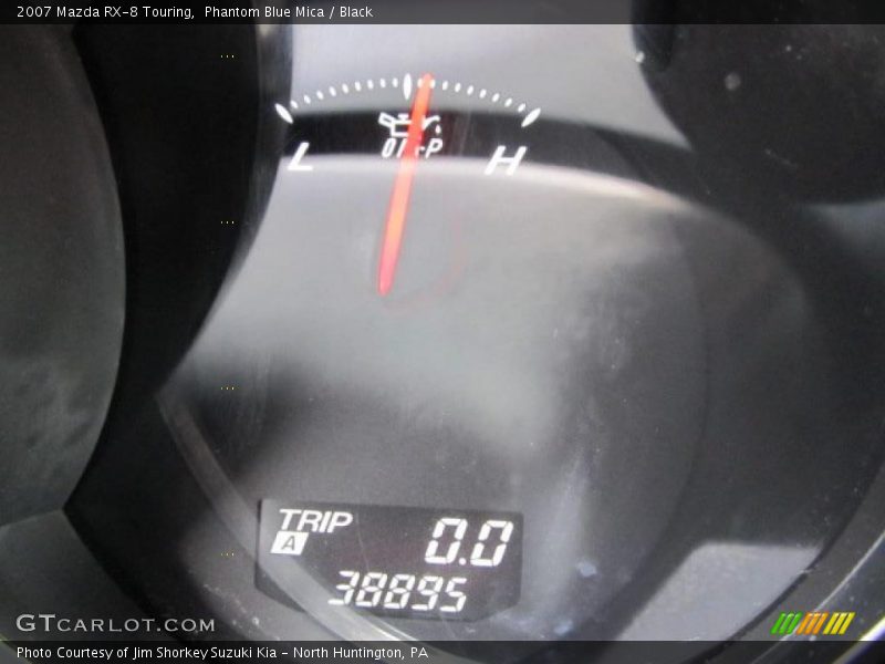 Phantom Blue Mica / Black 2007 Mazda RX-8 Touring