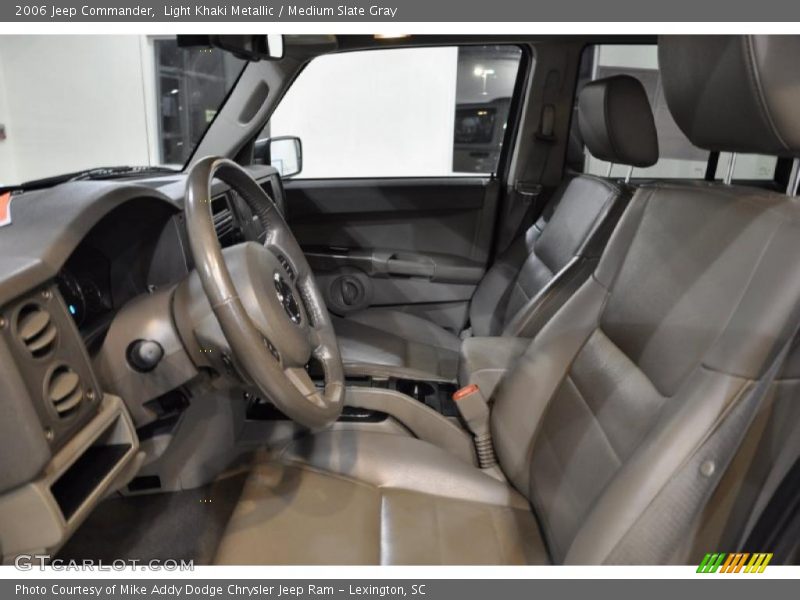 Light Khaki Metallic / Medium Slate Gray 2006 Jeep Commander