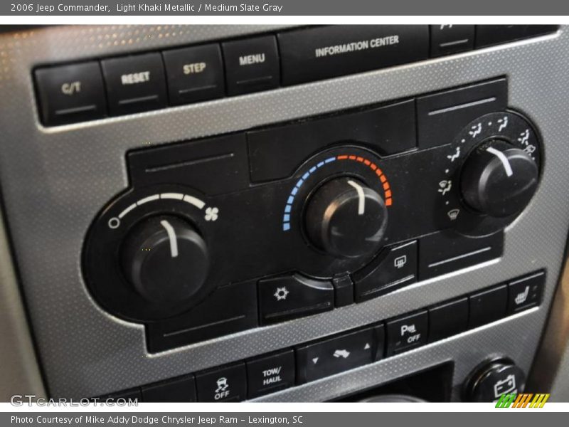 Light Khaki Metallic / Medium Slate Gray 2006 Jeep Commander