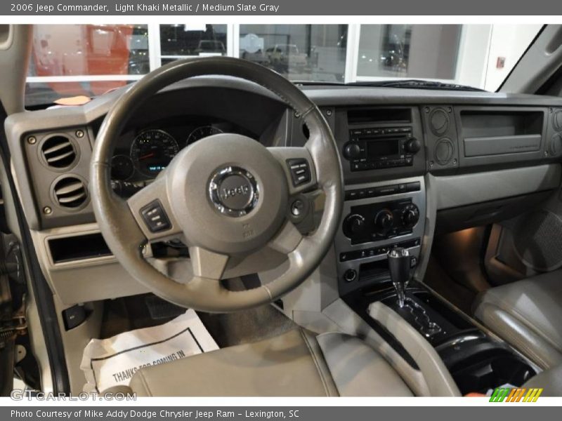 Light Khaki Metallic / Medium Slate Gray 2006 Jeep Commander