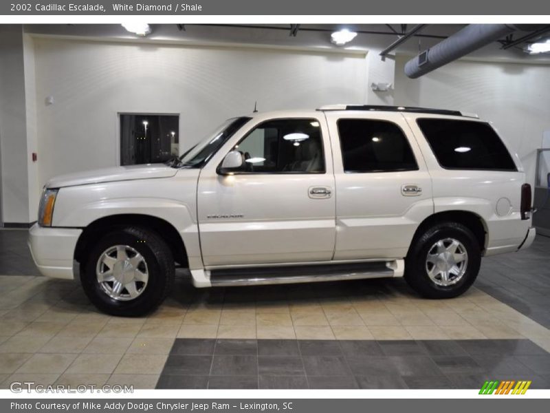 White Diamond / Shale 2002 Cadillac Escalade