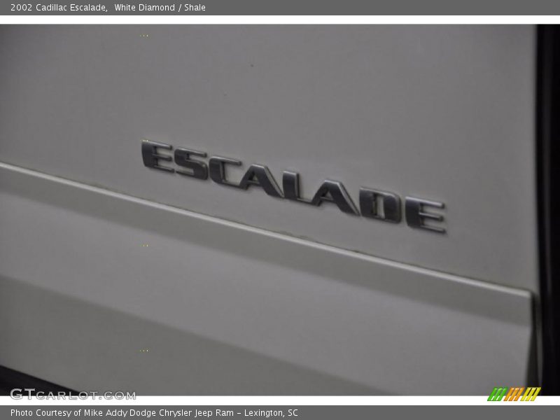 White Diamond / Shale 2002 Cadillac Escalade