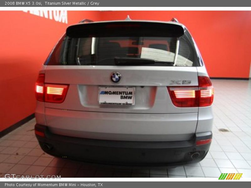 Titanium Silver Metallic / Grey 2008 BMW X5 3.0si