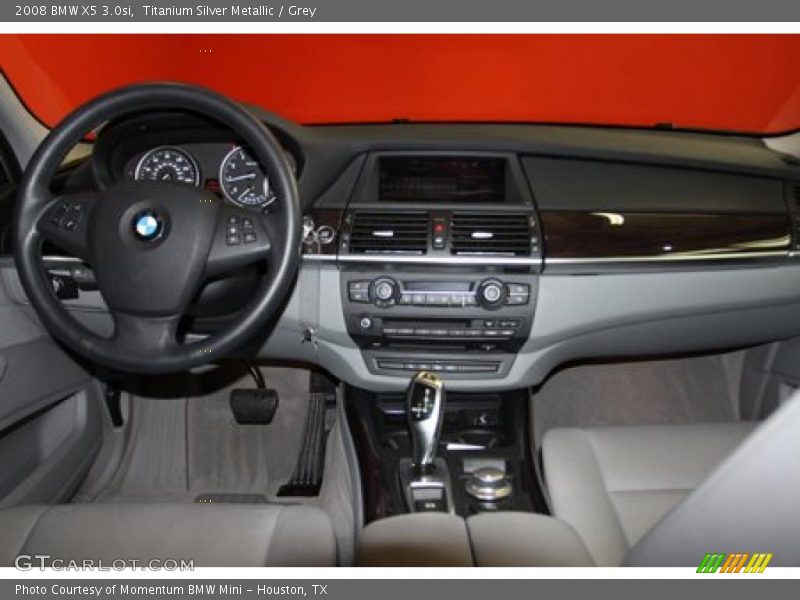 Titanium Silver Metallic / Grey 2008 BMW X5 3.0si