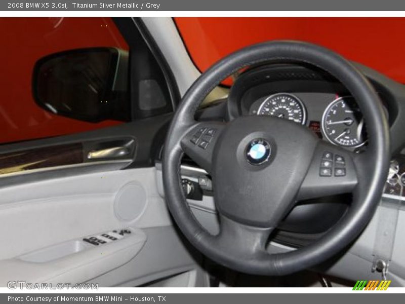 Titanium Silver Metallic / Grey 2008 BMW X5 3.0si