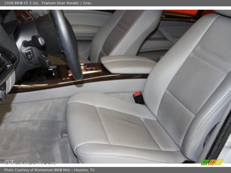 Titanium Silver Metallic / Grey 2008 BMW X5 3.0si