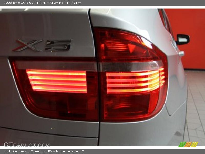 Titanium Silver Metallic / Grey 2008 BMW X5 3.0si