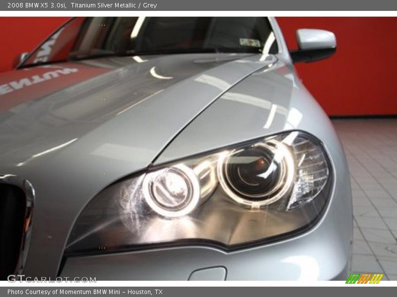 Titanium Silver Metallic / Grey 2008 BMW X5 3.0si