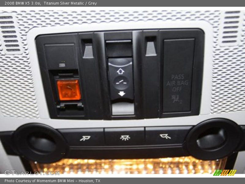 Titanium Silver Metallic / Grey 2008 BMW X5 3.0si