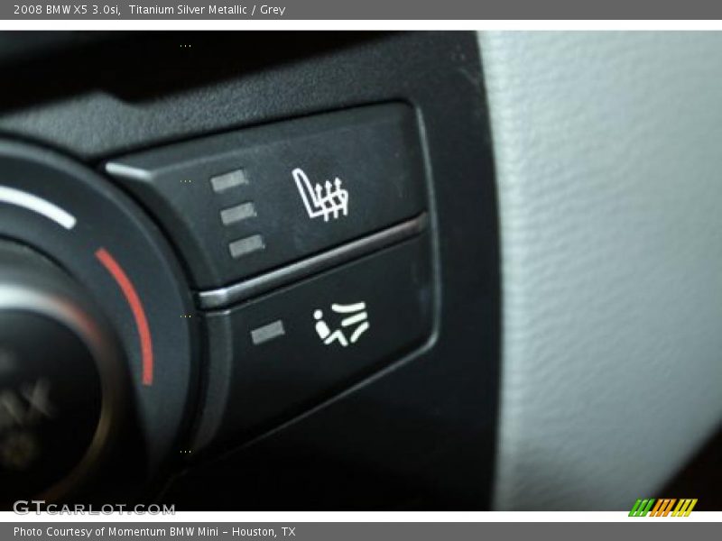 Titanium Silver Metallic / Grey 2008 BMW X5 3.0si