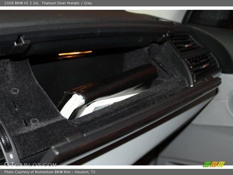 Titanium Silver Metallic / Grey 2008 BMW X5 3.0si