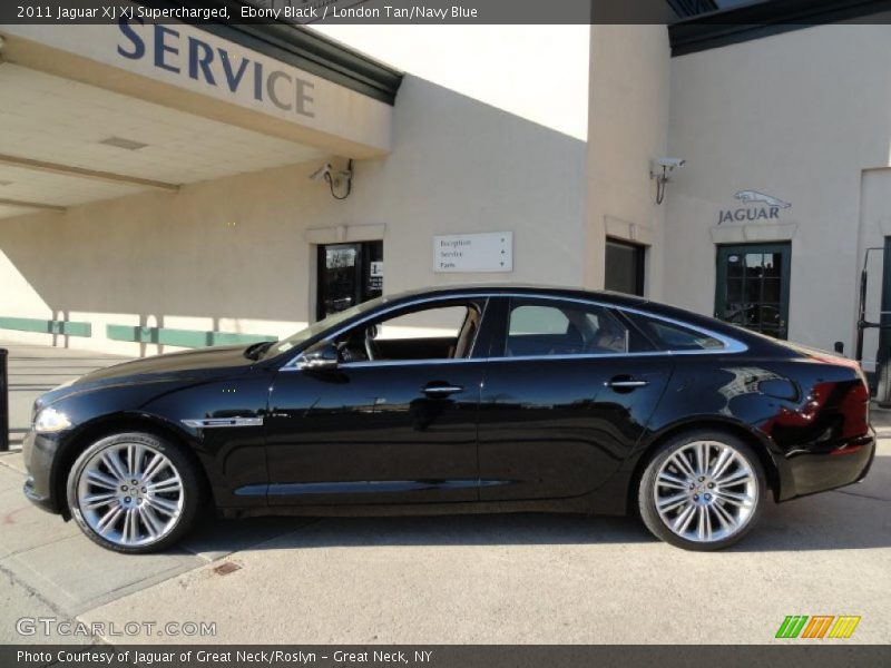  2011 XJ XJ Supercharged Ebony Black