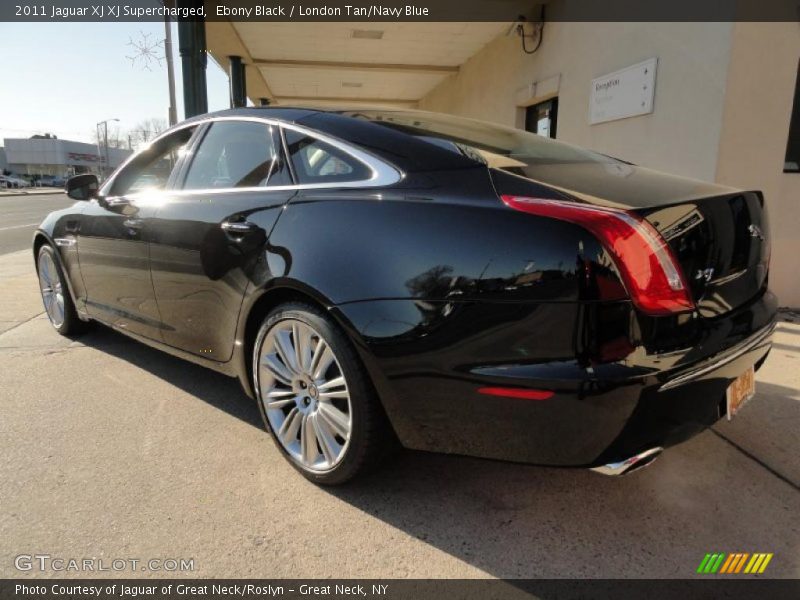  2011 XJ XJ Supercharged Ebony Black