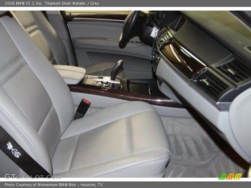 Titanium Silver Metallic / Grey 2008 BMW X5 3.0si