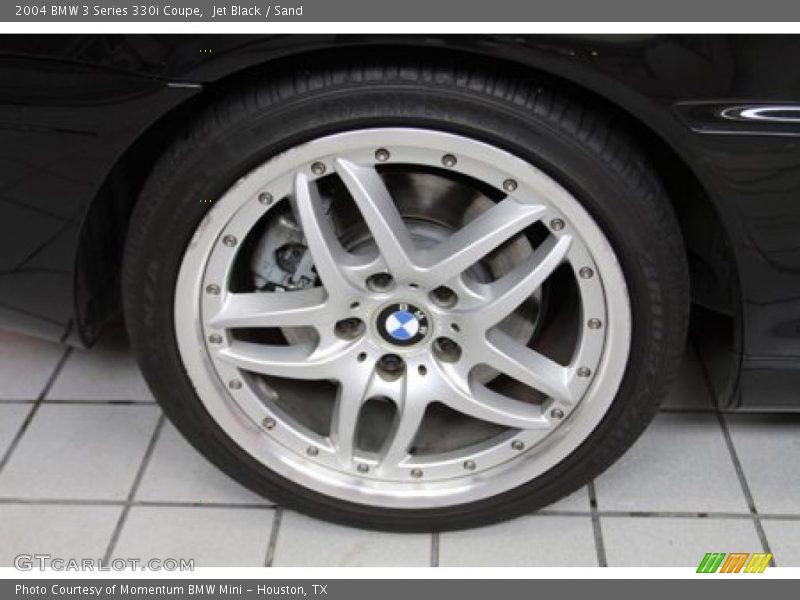 Jet Black / Sand 2004 BMW 3 Series 330i Coupe