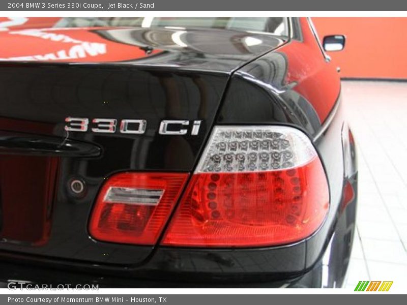 Jet Black / Sand 2004 BMW 3 Series 330i Coupe