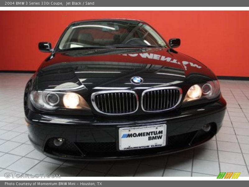Jet Black / Sand 2004 BMW 3 Series 330i Coupe