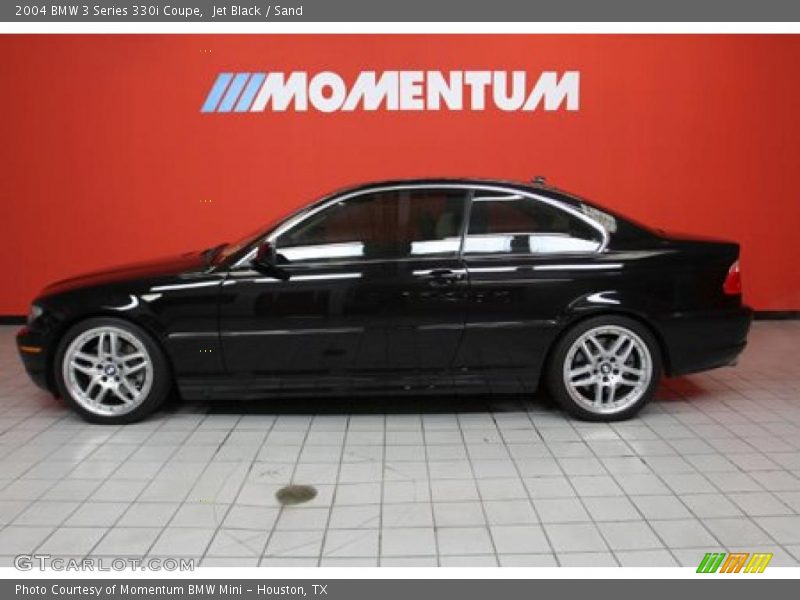 Jet Black / Sand 2004 BMW 3 Series 330i Coupe