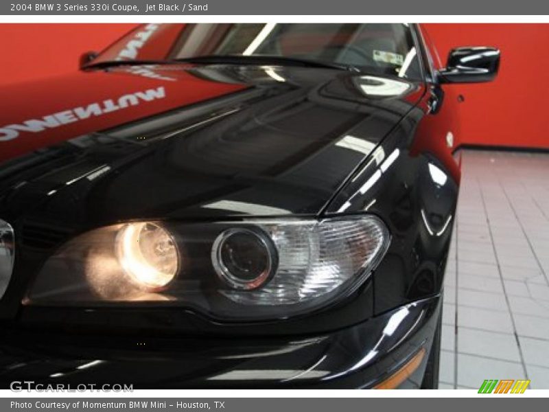 Jet Black / Sand 2004 BMW 3 Series 330i Coupe