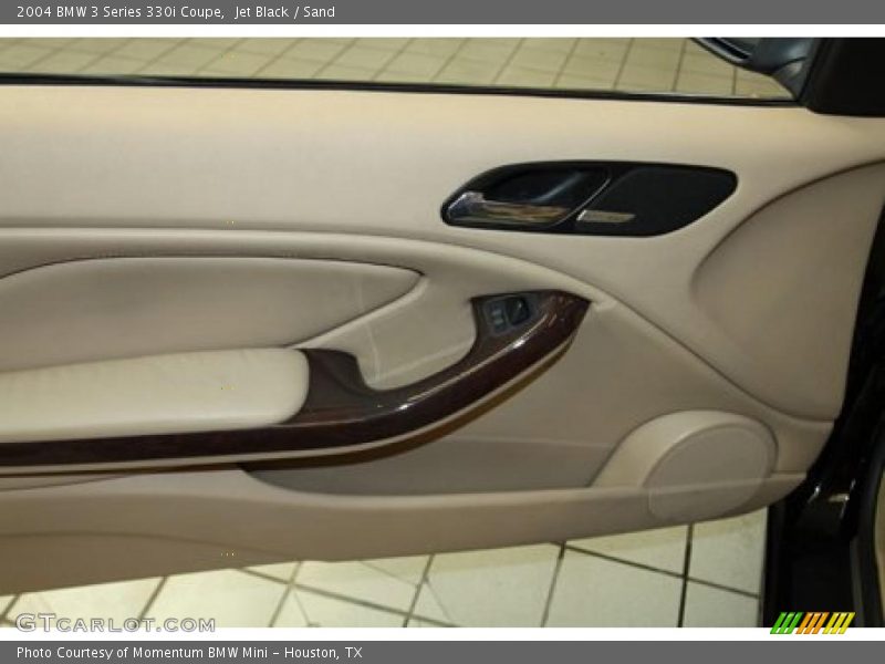 Jet Black / Sand 2004 BMW 3 Series 330i Coupe