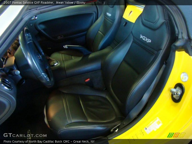  2007 Solstice GXP Roadster Ebony Interior
