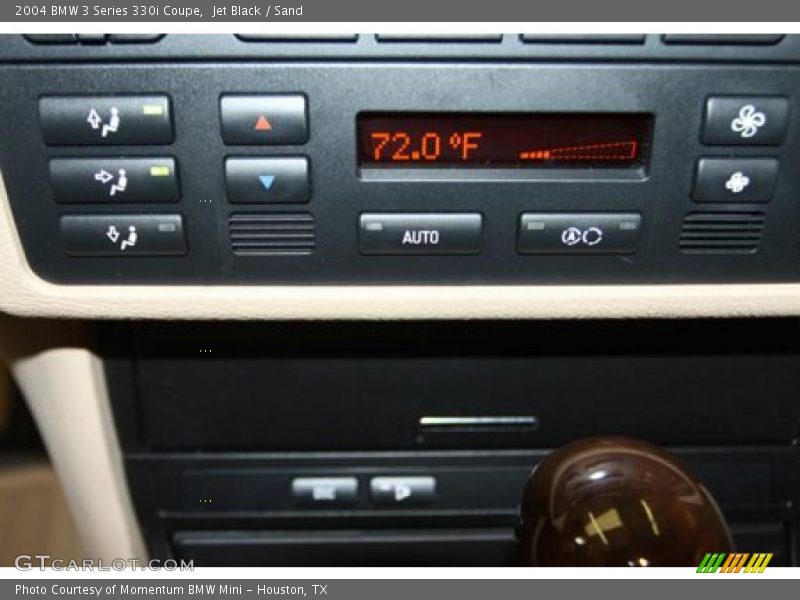 Jet Black / Sand 2004 BMW 3 Series 330i Coupe