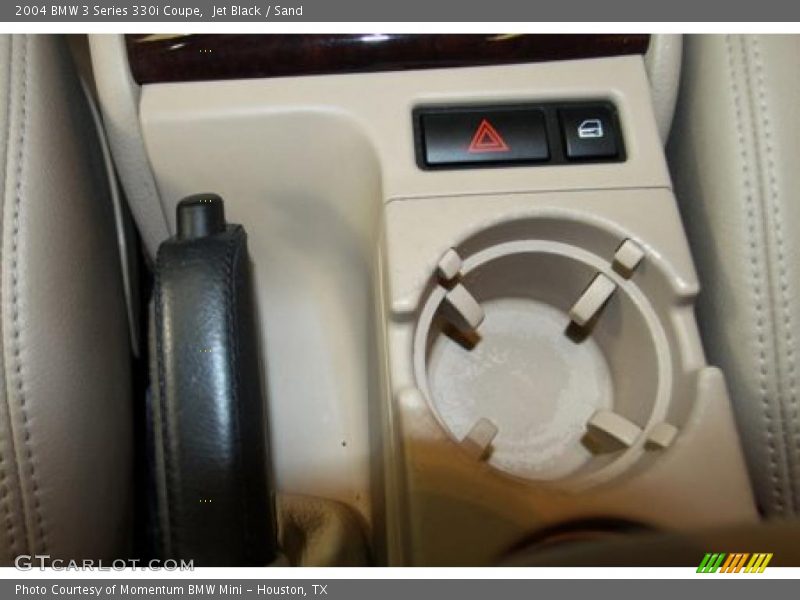 Jet Black / Sand 2004 BMW 3 Series 330i Coupe
