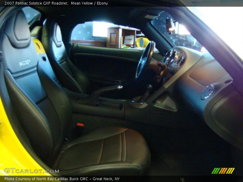  2007 Solstice GXP Roadster Ebony Interior