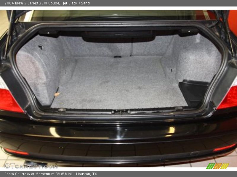 Jet Black / Sand 2004 BMW 3 Series 330i Coupe
