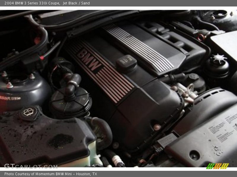 Jet Black / Sand 2004 BMW 3 Series 330i Coupe