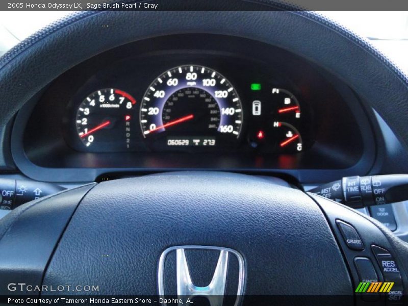 Sage Brush Pearl / Gray 2005 Honda Odyssey LX