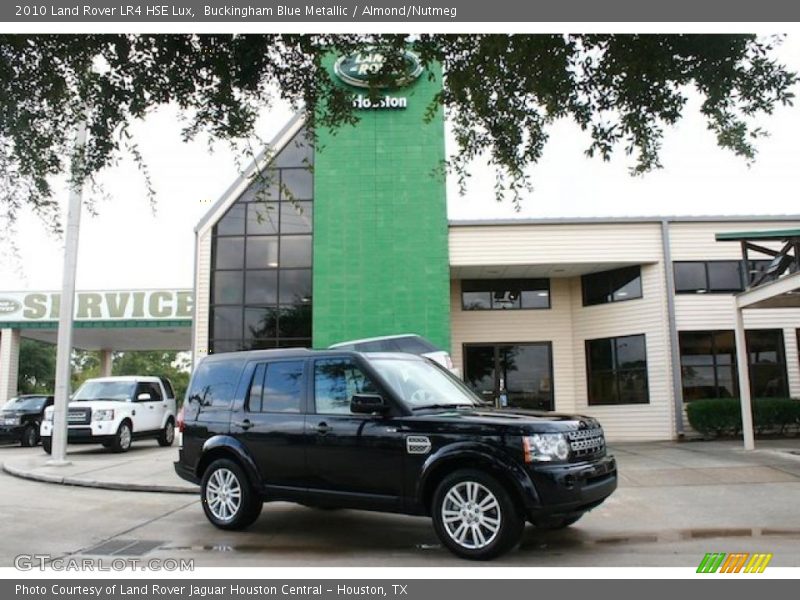 Buckingham Blue Metallic / Almond/Nutmeg 2010 Land Rover LR4 HSE Lux
