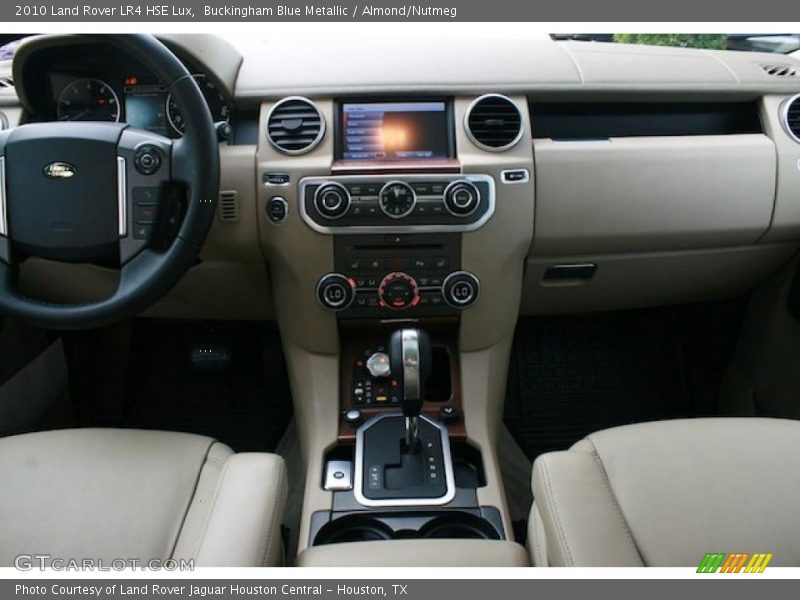 Dashboard of 2010 LR4 HSE Lux
