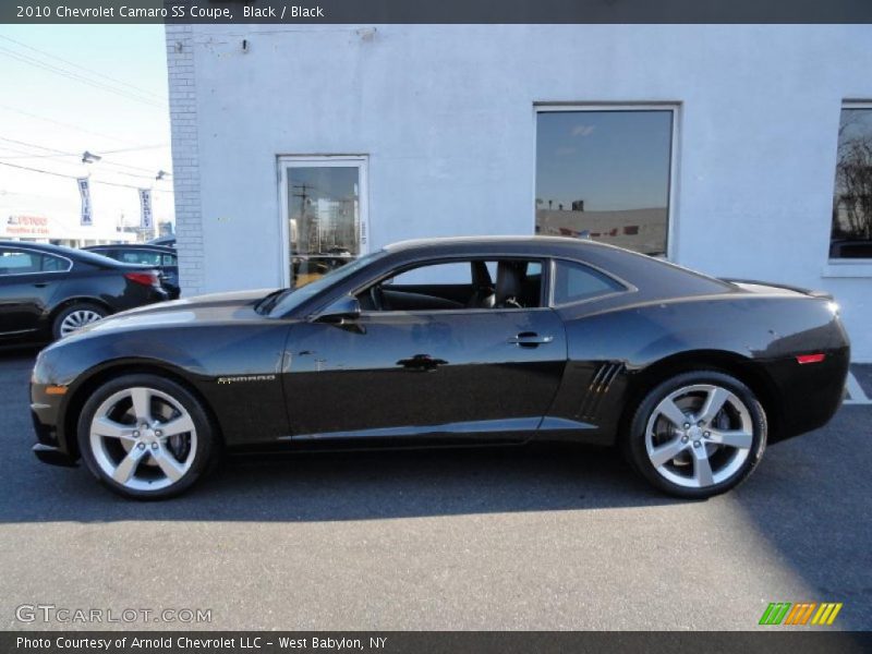 Black / Black 2010 Chevrolet Camaro SS Coupe