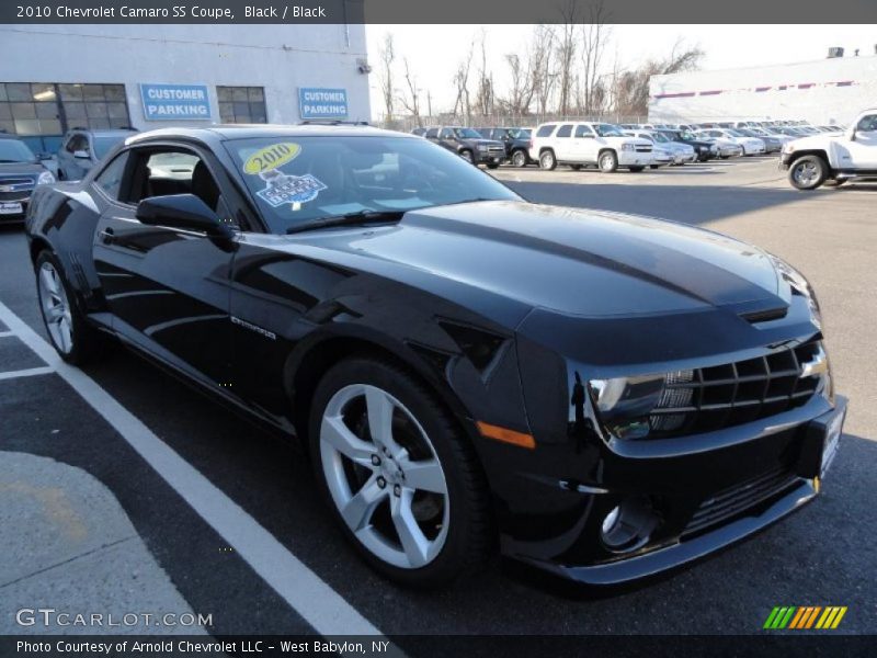 Black / Black 2010 Chevrolet Camaro SS Coupe